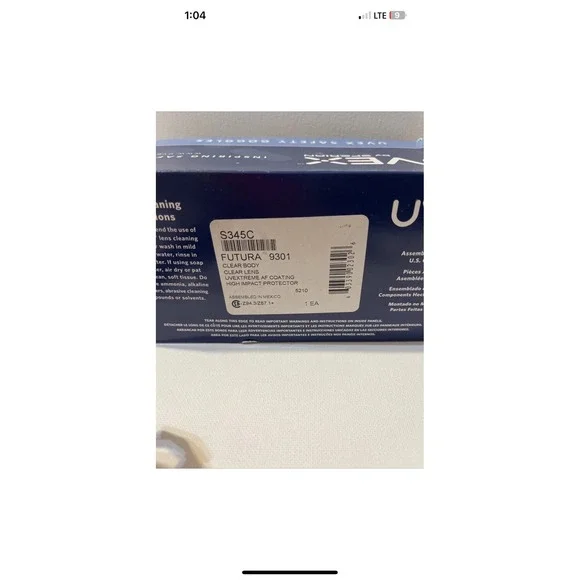 Uvex by Honeywell Panoramic Lens Eye Safety Protection Clear Body One Size S345C - Picture 11 of 11